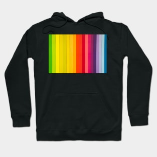 Wood Rainbow Pattern Hoodie